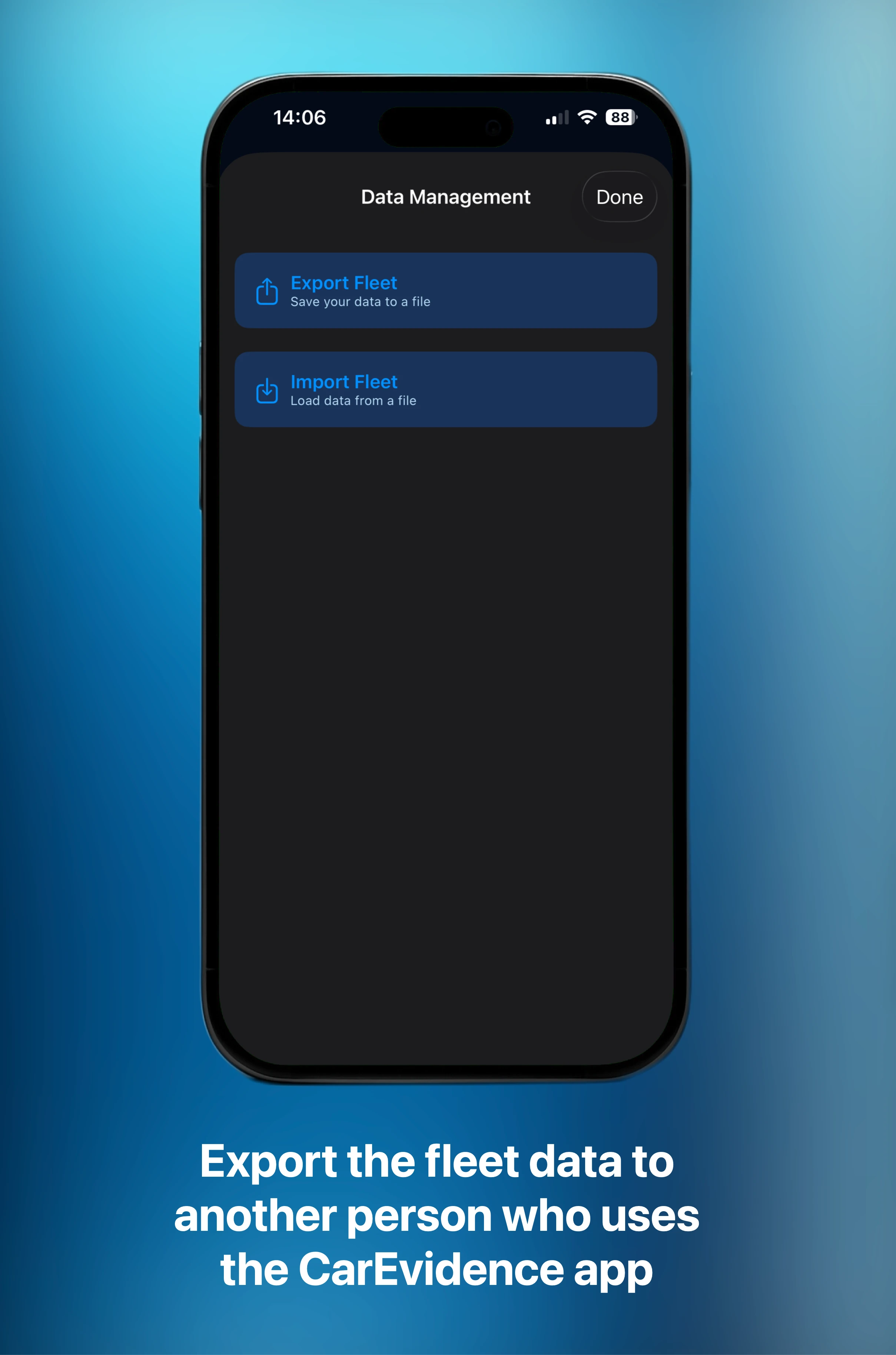 CarEvidence - Expiration alerts